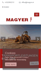 Mobile Screenshot of magyer.at